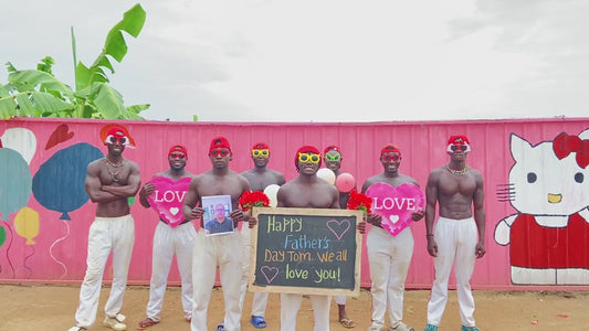 Father’s Day Video from Africa | Personalized African Dance Greeting for Dad